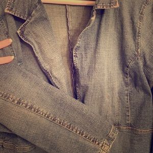 Plus 3x denim jacket